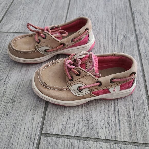 Sperry Other - Sperry Toddler Girls Bluefish 2-Eye Boat Shoes Size 7M